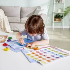 Flat River Group Hape Animal & Nature 18pc Crayon Coloring Art Set* Drawing, Color & Painting
