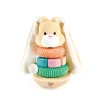 Flat River Group Hape Bunny Stacker Toy - Colorful Wooden Ring Stacking Playset* Blocks, Sorting & Stacking Toys