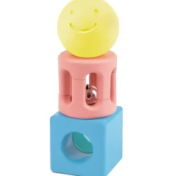 Flat River Group Hape Geometric Rattle Trio - 3pc Teething & Shake Toy* Rattlers & Teethers