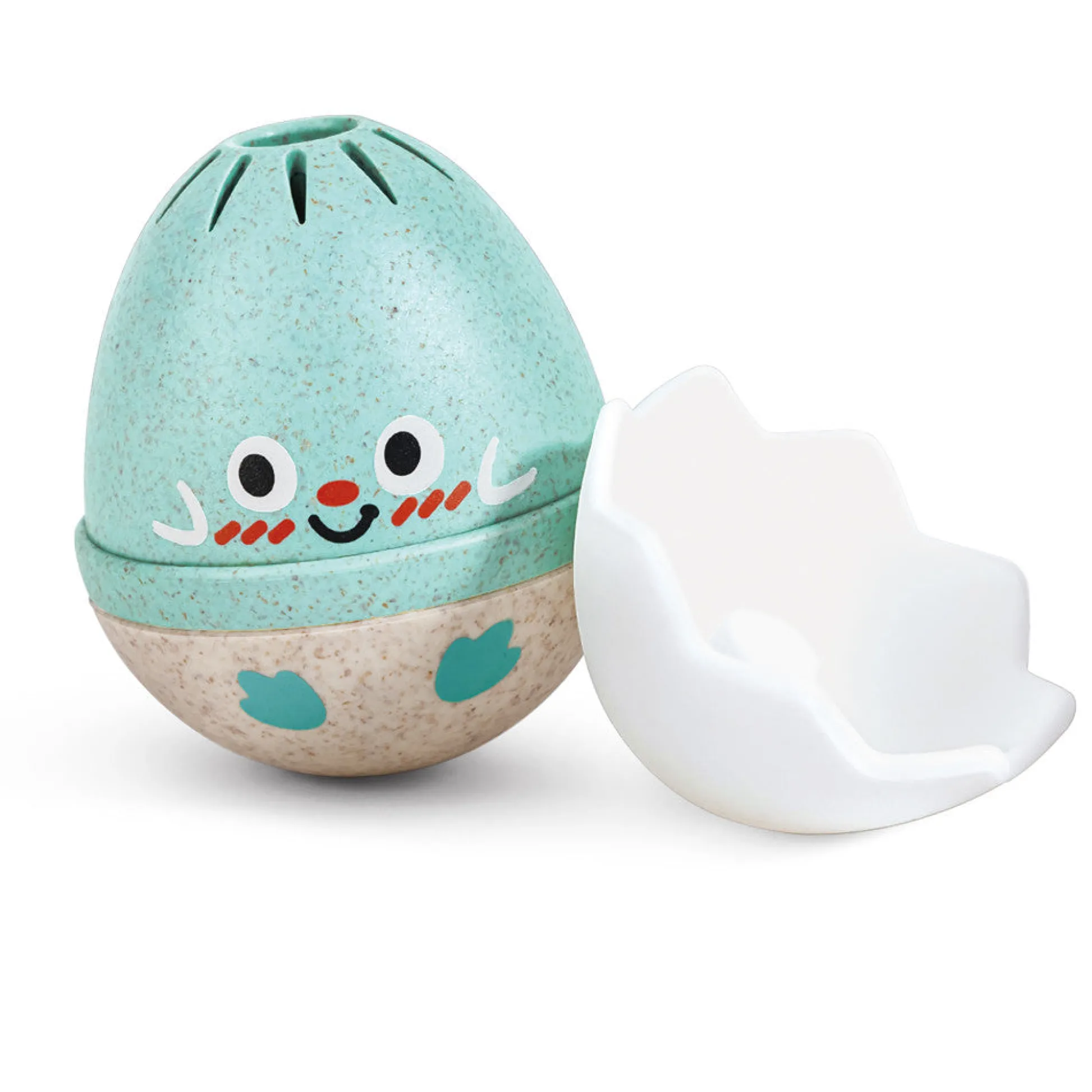 Flat River Group Hape Happy Hatchlings Wobble Rattles – 3pc, Emotive Eggs Edition* Social & Emotional Skills|Rattlers & Teethers