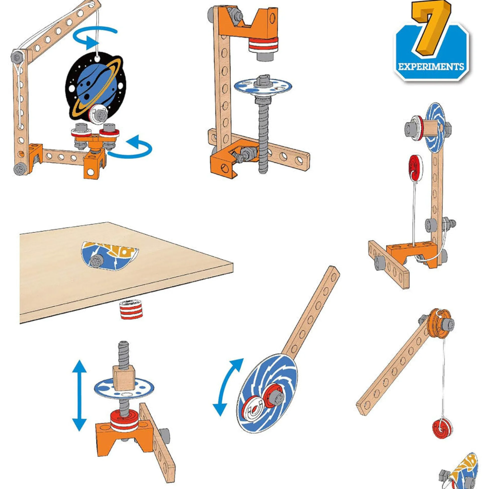 Flat River Group Hape Junior Inventor Magnet Science Lab Set - 34pcs* Science Toys