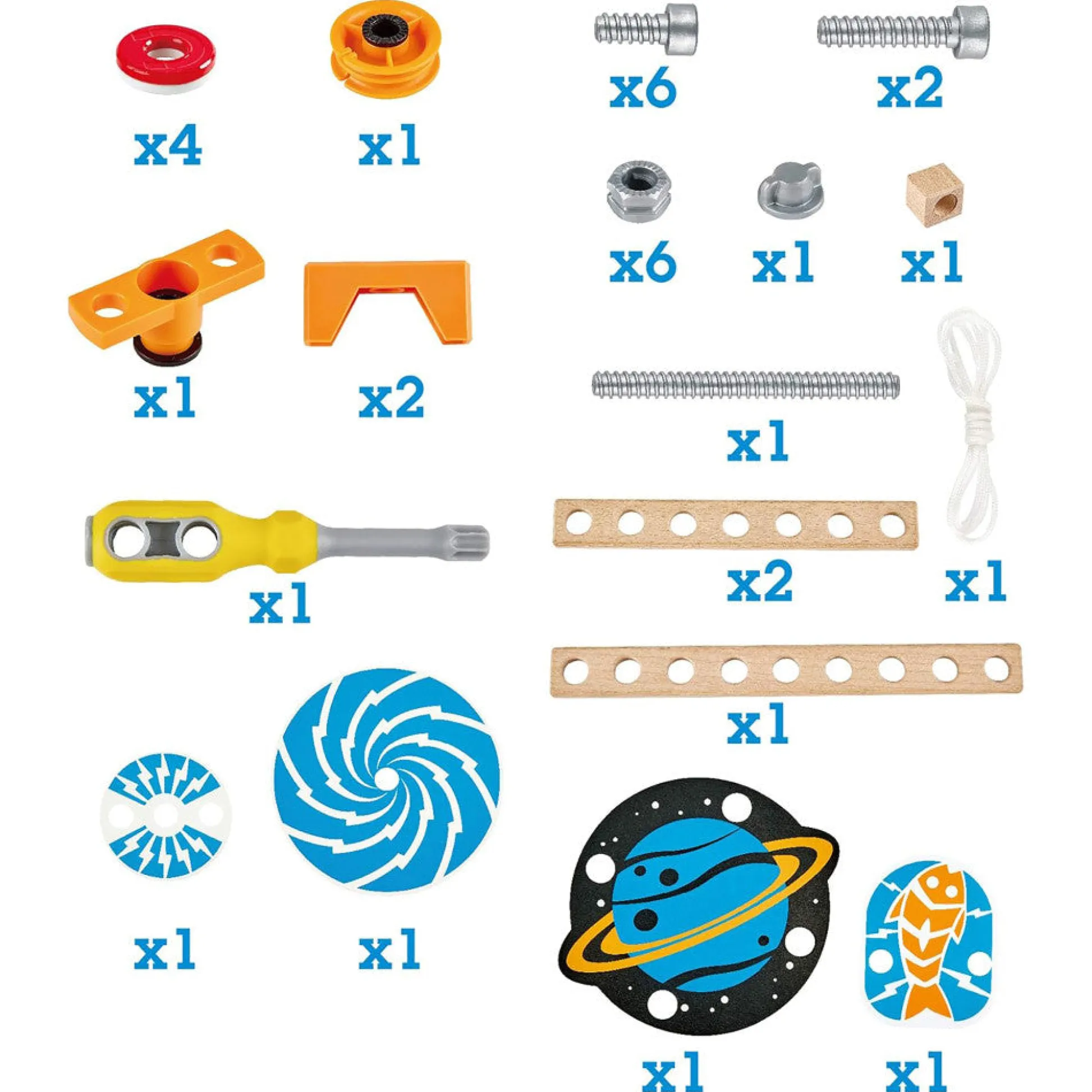 Flat River Group Hape Junior Inventor Magnet Science Lab Set - 34pcs* Science Toys