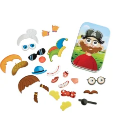 Flat River Group Hape Magnetic Funny Face Game - 29 Creative Mix & Match Features* Preschool Education Toys & Activities