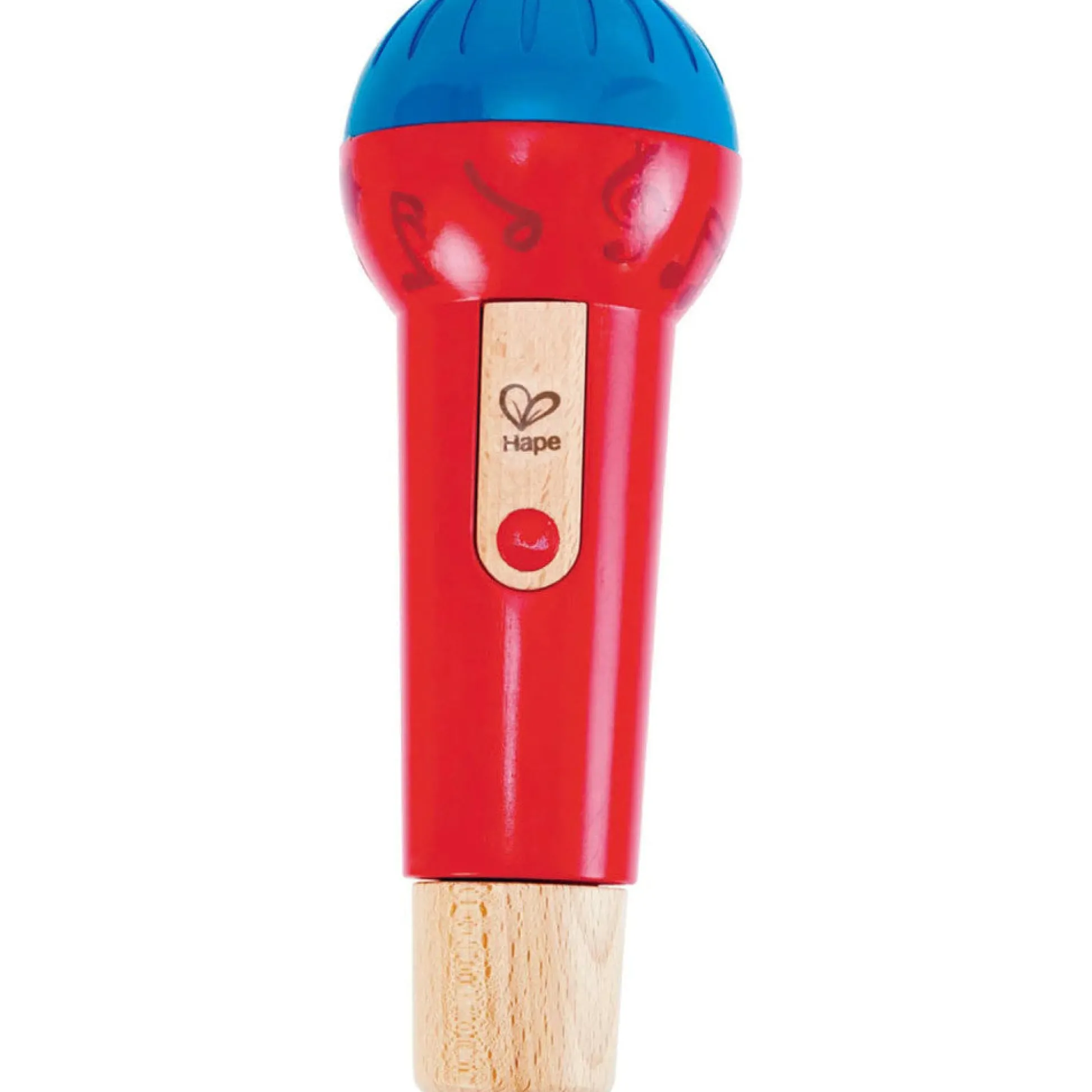 Flat River Group Hape Mighty Echo Microphone, Voice Amplifying Toy in Red & Blue* Preschool Education Toys & Activities