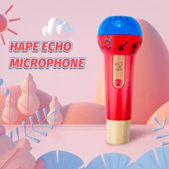 Flat River Group Hape Mighty Echo Microphone, Voice Amplifying Toy in Red & Blue* Preschool Education Toys & Activities