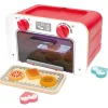 Flat River Group Hape My Baking Oven Playset with Magic Color-Changing Cookies - Red & White* Kitchens & Play Food|Dress Up