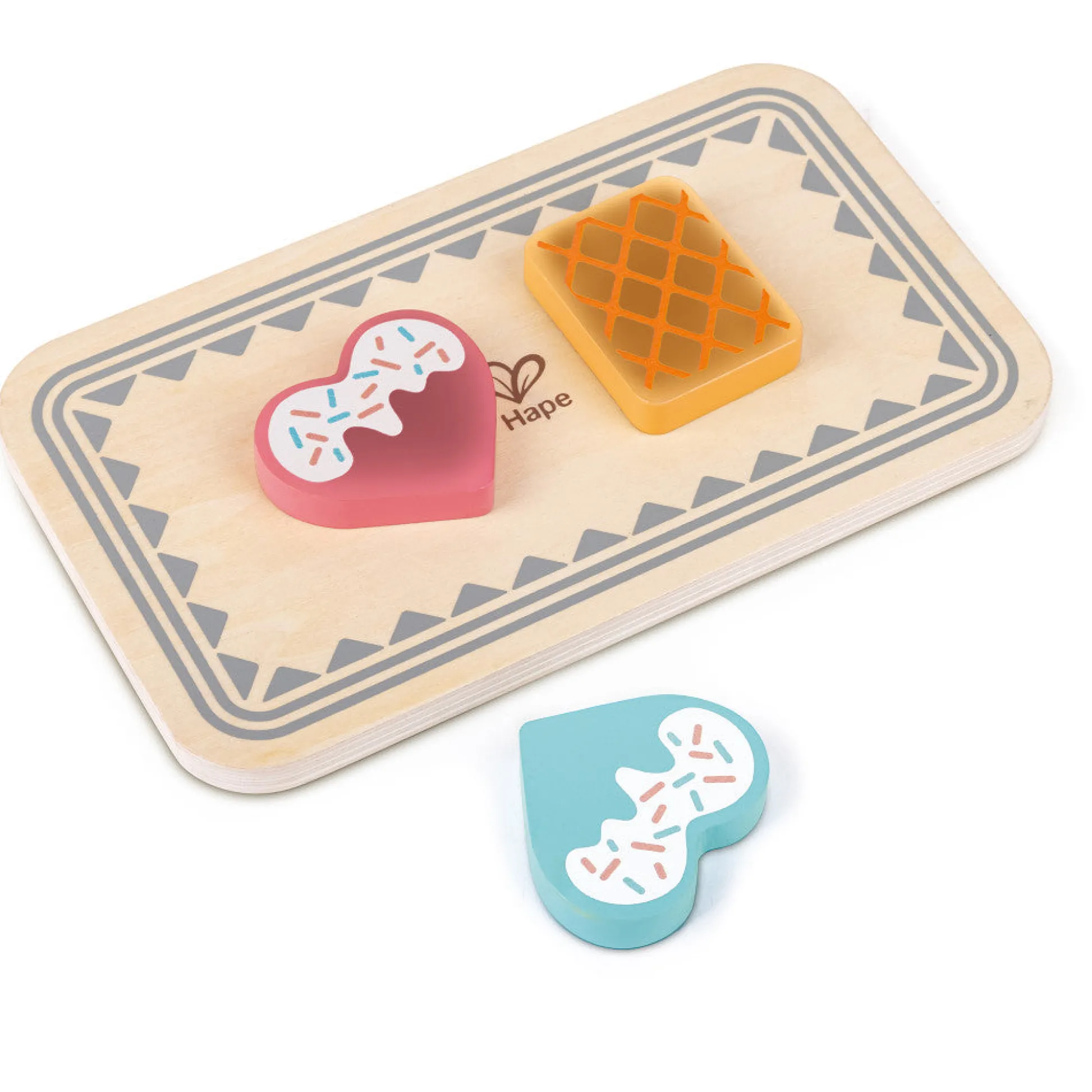 Flat River Group Hape My Baking Oven Playset with Magic Color-Changing Cookies - Red & White* Kitchens & Play Food|Dress Up