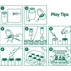 Flat River Group Hape Nature Fun Growing Gardeners Greenhouse Kit, Kids Ages 4+* Science Toys