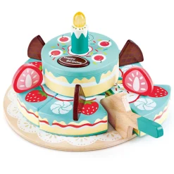 Flat River Group Hape 9-Piece Toddler Picnic Basket Set - Soft Toy Food & Blanket* Kitchens & Play Food|Dress Up