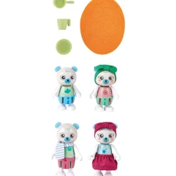 Flat River Group Hape Polar Bear Family - Playful Wooden Animal Figurines* Animal Figures|Dress Up