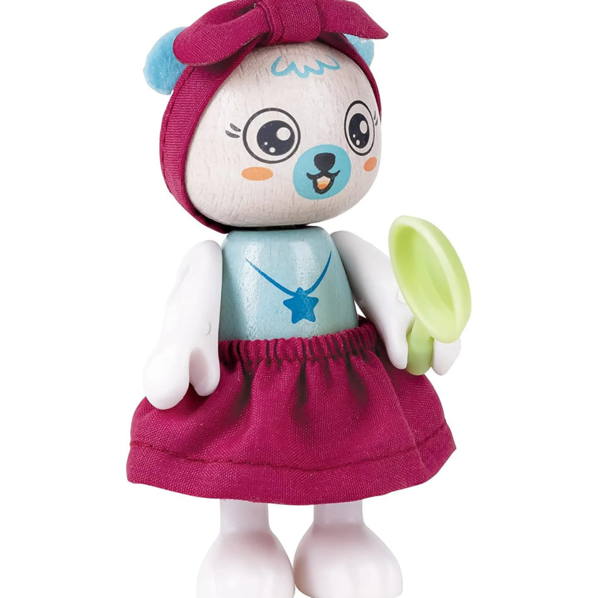 Flat River Group Hape Polar Bear Family - Playful Wooden Animal Figurines* Animal Figures|Dress Up