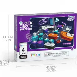 Flat River Group Hape Science Can Block Circuit Super Kit - Electrical Experiment Set* Science & Discovery