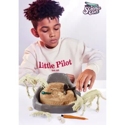 Flat River Group Hape Science Can Mesozoic Era Dinosaur Fossil Excavation Kit* Science & Discovery