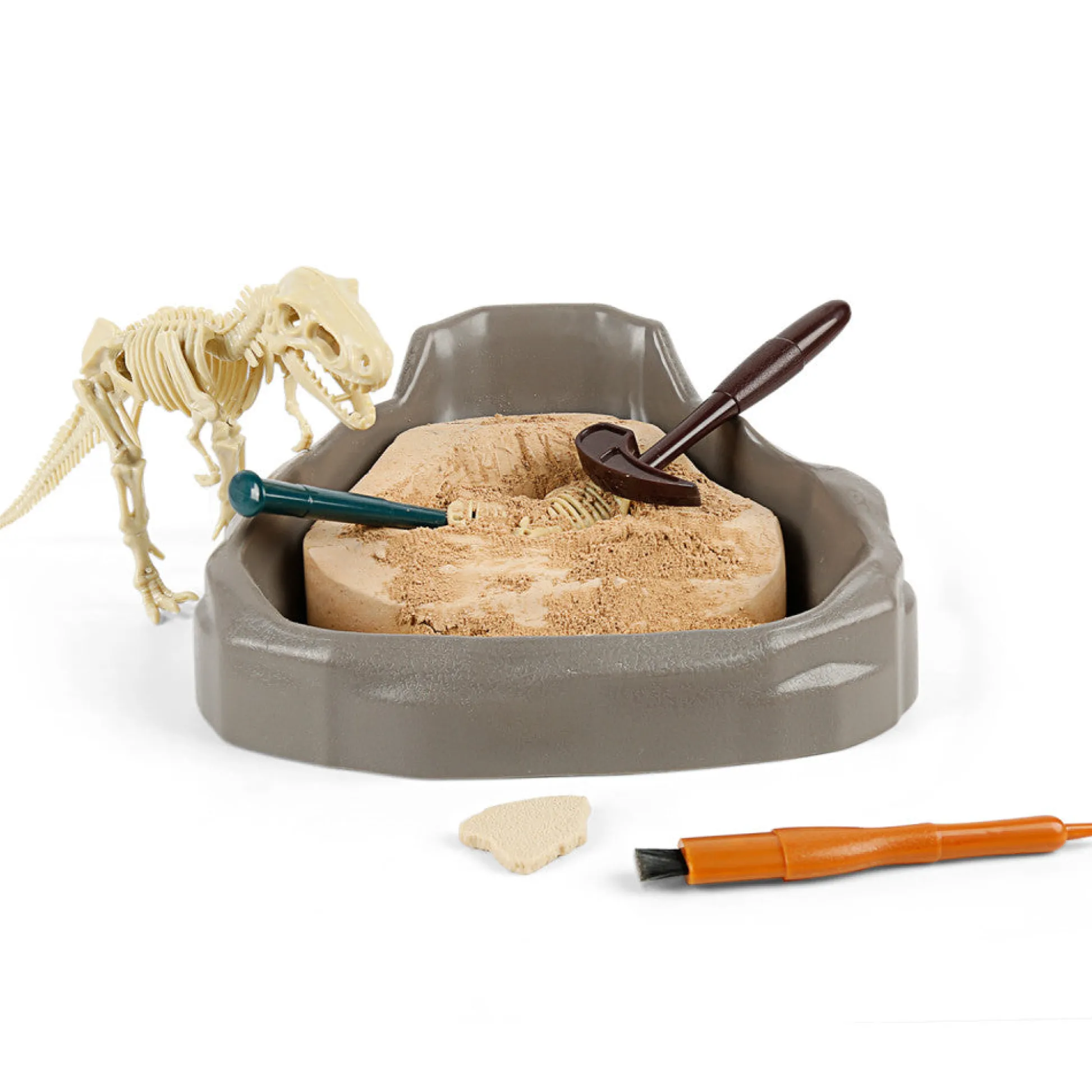 Flat River Group Hape Science Can T-Rex & Triceratops Fossil Dig Kit* Science & Discovery