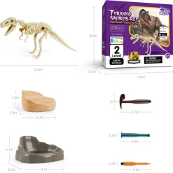 Flat River Group Hape Science Can T-Rex & Triceratops Fossil Dig Kit* Science & Discovery