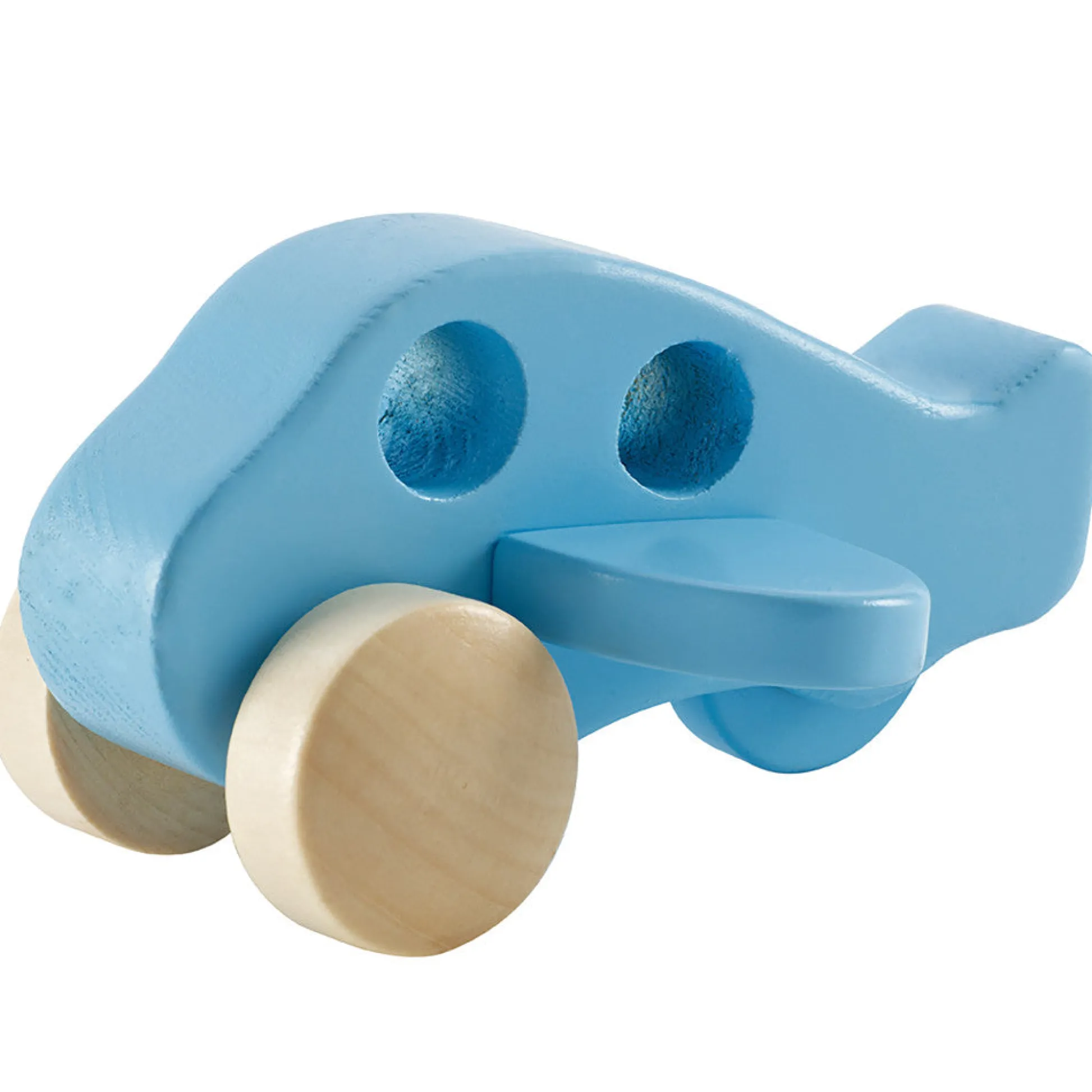 Flat River Group Hape Sky High Wooden Little Plane - Blue* Preschool Education Toys & Activities|Preschool Vehicles