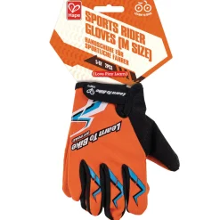 Flat River Group Hape Sports Rider Gloves - Reflective Orange - Medium Size for Biking, Age 3+* Ride-Ons|Ride-Ons & Push-Pull Toys