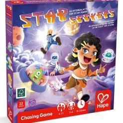 Flat River Group Hape Star Seekers Chasing Board Game - Galactic Adventure Family Fun* Role-Playing Games|Board Games