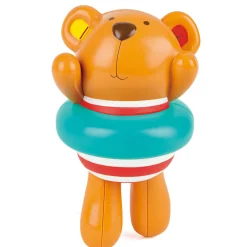 Flat River Group Hape Swimmer Teddy Wind-Up Toy for Bath Time Fun, Ages 1+* Bath Toys