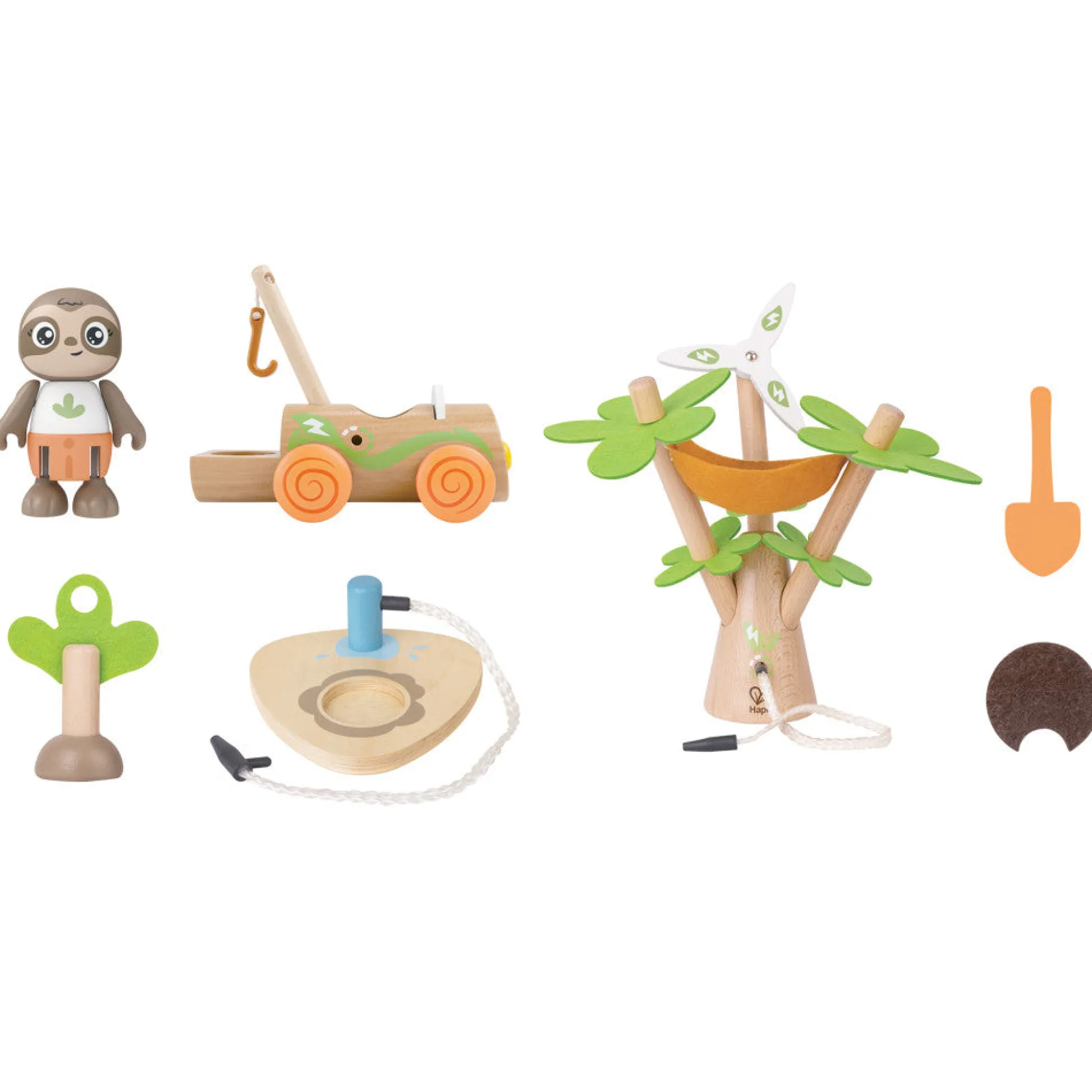 Flat River Group Hape Tree Planting E-Car: Eco-Friendly Playtime Adventure* Preschool Education Toys & Activities|Preschool Vehicles