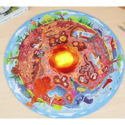 Flat River Group Hape Underground World Exploration Floor Puzzle - 36pc* Puzzles