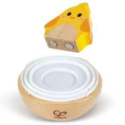 Flat River Group Hape Wobble Wonder Stacker - Playful Chicken & Egg Toy* Blocks, Sorting & Stacking Toys