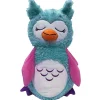 Flat River Group Happy Nappers Adorable Storables 15 inch Owl Plush - Teal & Pink* Stuffed Animals|Stuffed Animals & Plush Toys
