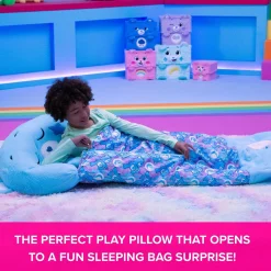 Flat River Group Happy Nappers Care Bears Bedtime Bear, Kids Sleep Sack - Large* Stuffed Animals|Stuffed Animals & Plush Toys