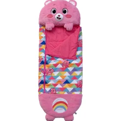 Flat River Group Happy Nappers Care Bears Cheer Bear Sleep Sack for Kids* Social & Emotional Skills|Stuffed Animals