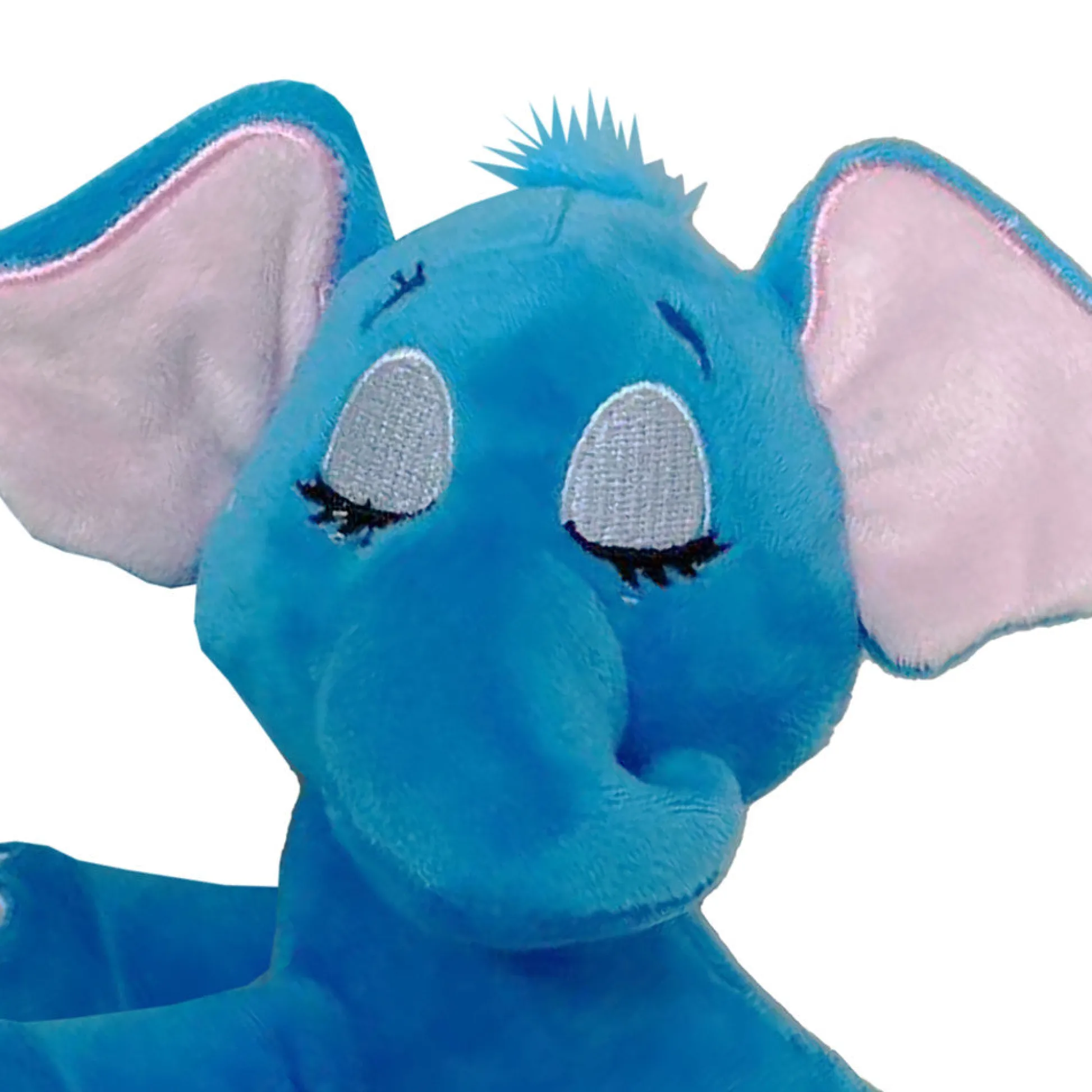 Flat River Group Happy Nappers Lullabrites 12 inch Interactive Elephant Plush - Blue* Stuffed Animals|Stuffed Animals & Plush Toys
