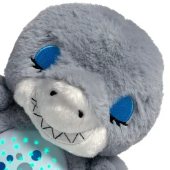 Flat River Group Happy Nappers Lullabrites Sweet Dreams Interactive Shark Plush - Grey & Blue* Stuffed Animals|Stuffed Animals & Plush Toys