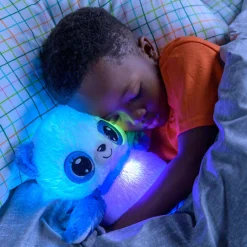 Flat River Group Happy Nappers Lullabrites Panda 12 inch Musical Light-up Plush - Black & White* Social & Emotional Skills|Stuffed Animals