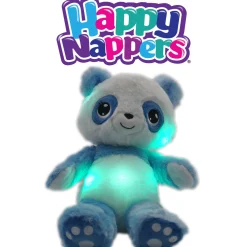 Flat River Group Happy Nappers Lullabrites Panda 12 inch Musical Light-up Plush - Black & White* Social & Emotional Skills|Stuffed Animals