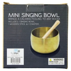 Calendar Holdings, LLC Harmonious Mini Tibetan Singing Bowl Set* Musical & Sound Toys|Musical Toys & Instruments