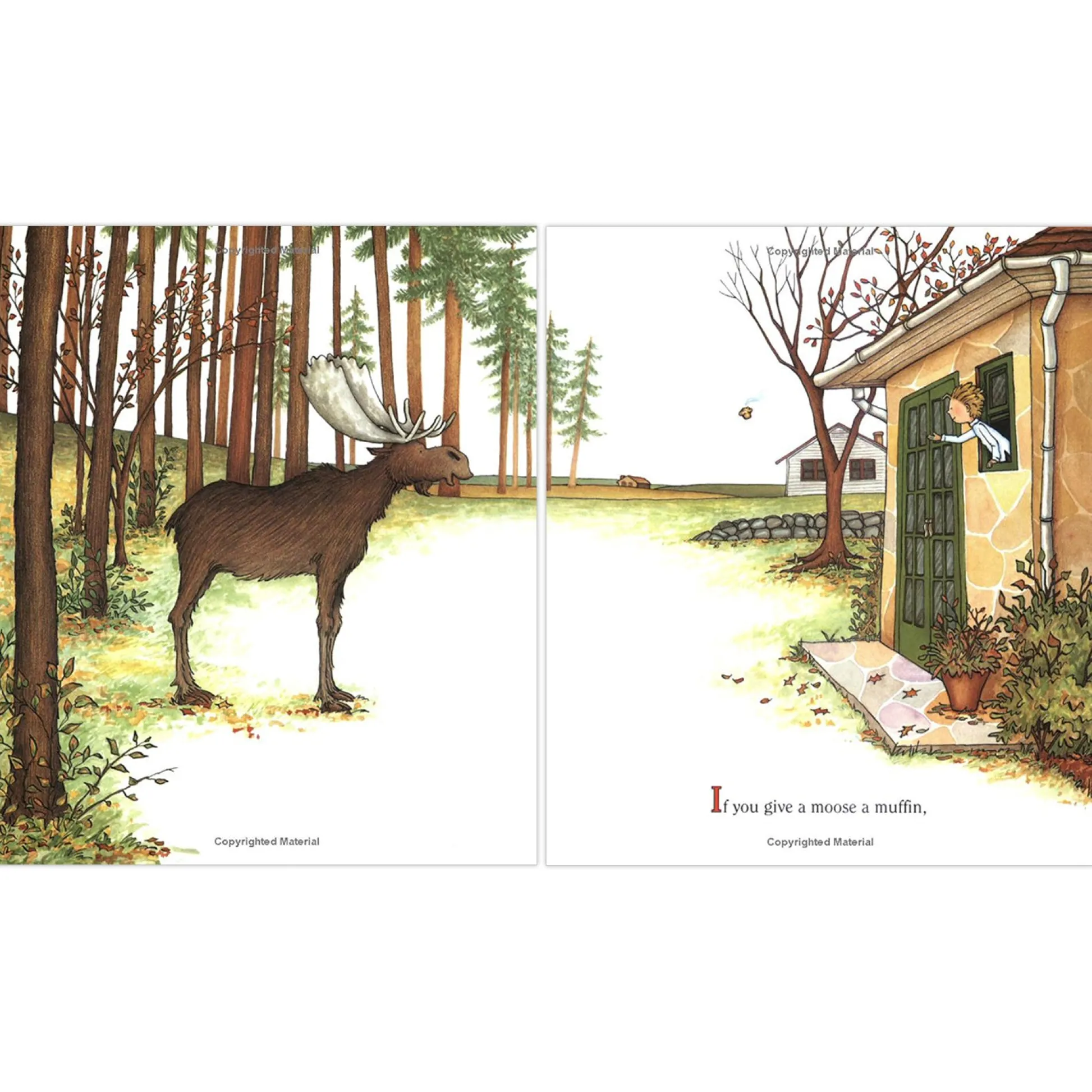 Educators Resource HarperCollins If You Give a Moose a Muffin Big Book*Kids Kids Books