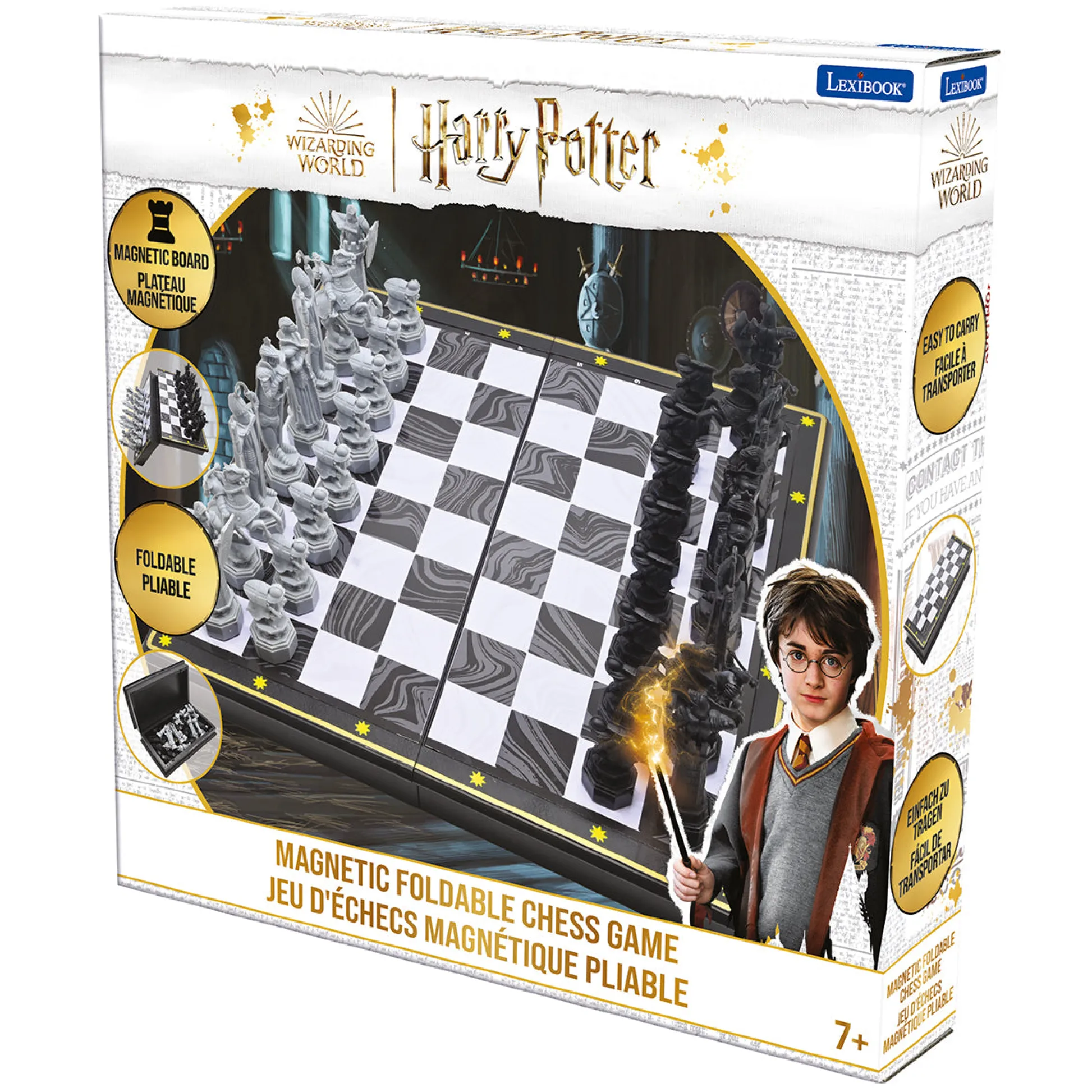 Lexibook Harry Potter Enchanted Magnetic Foldable Chess Game* Role-Playing Games|Board Games
