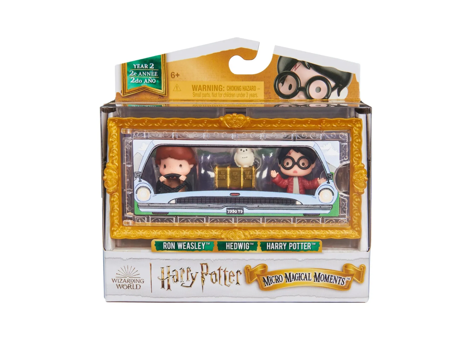 Macy's - Supplier Harry Potter Micro Magical Moments Year 2 - 1.5" Flying Car Figure Set with Display Case* Collectible Figures & Playsets