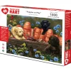 Flat River Group Hart Puzzles Puppies at Play Jigsaw Puzzle - 1000 pc* Puzzles