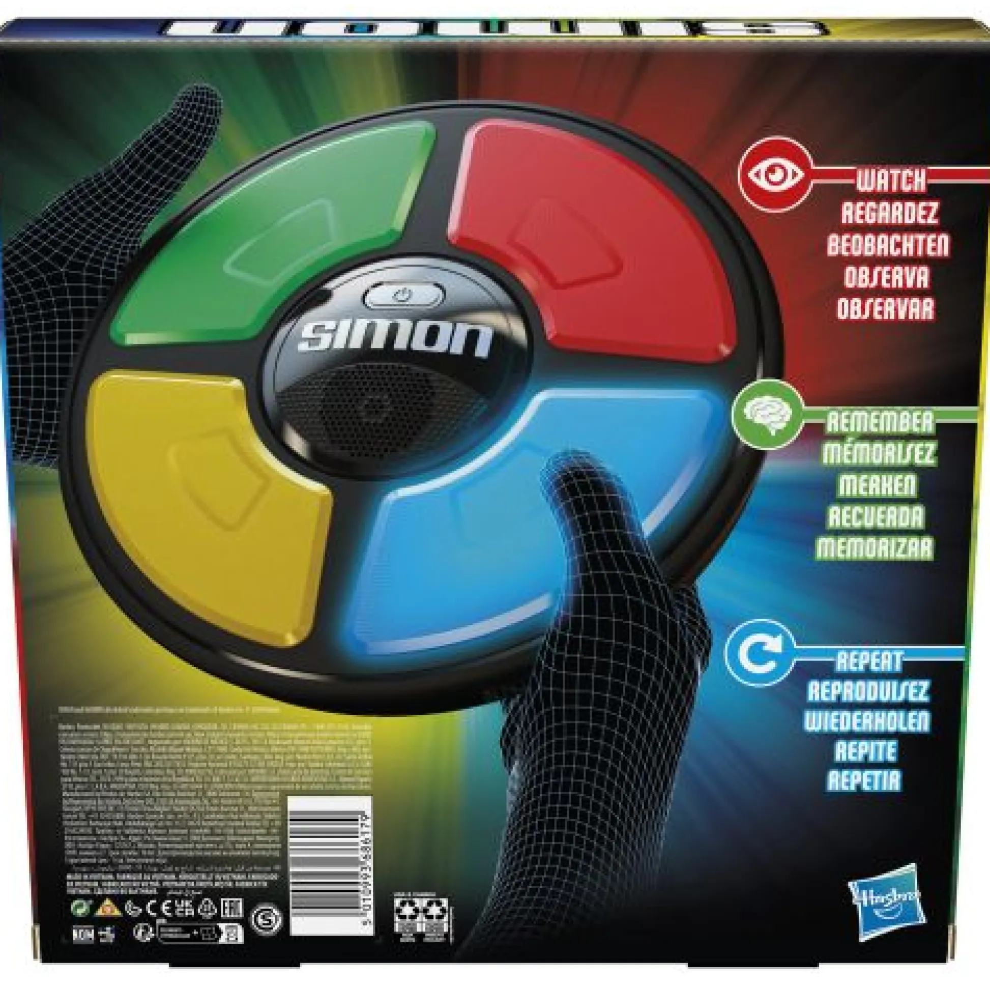 Calendar Holdings, LLC Hasbro Classic Simon Game Memory Challenge* Classic Games