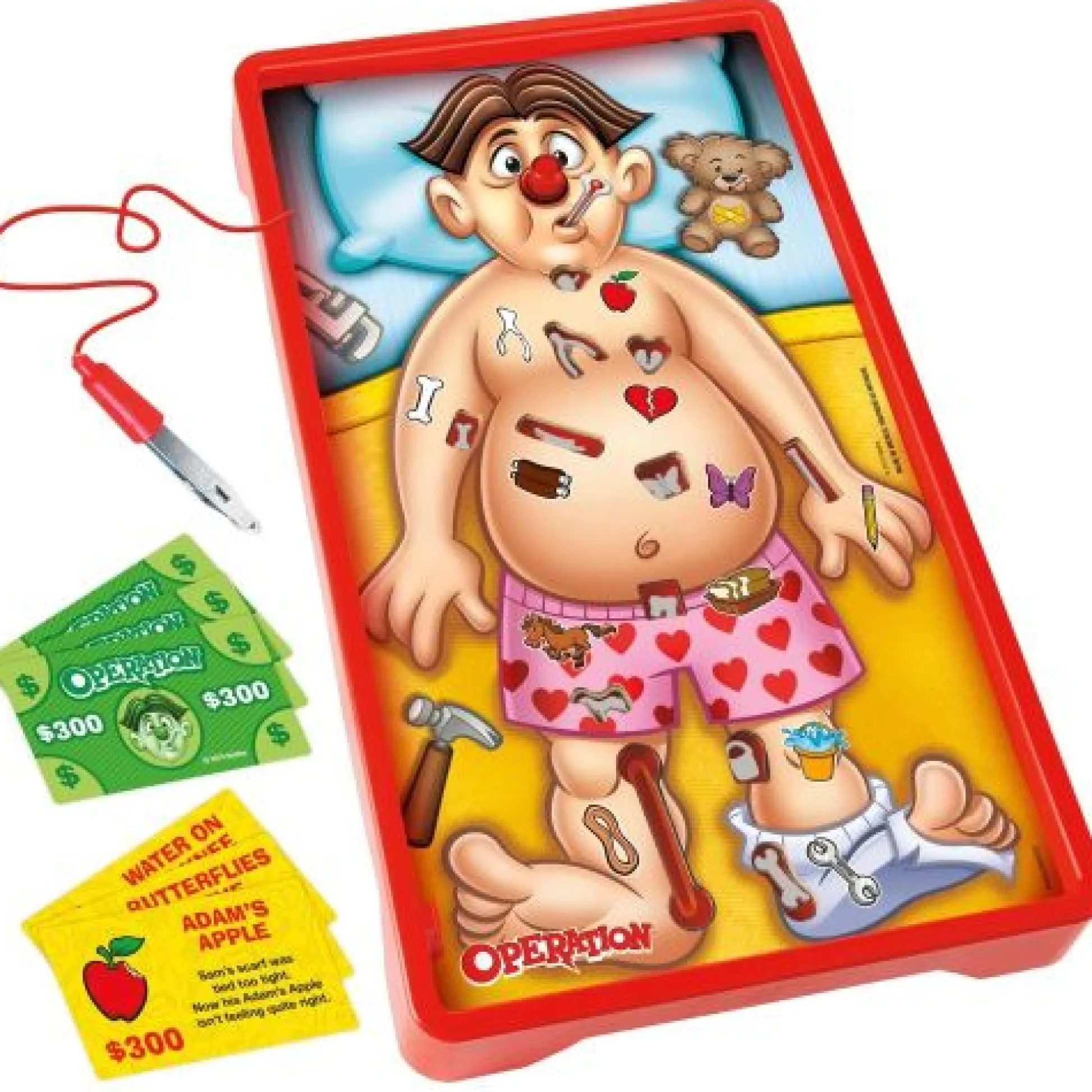 Calendar Holdings, LLC Hasbro Operation Skill Game - Classic Edition* Role-Playing Games|Board Games