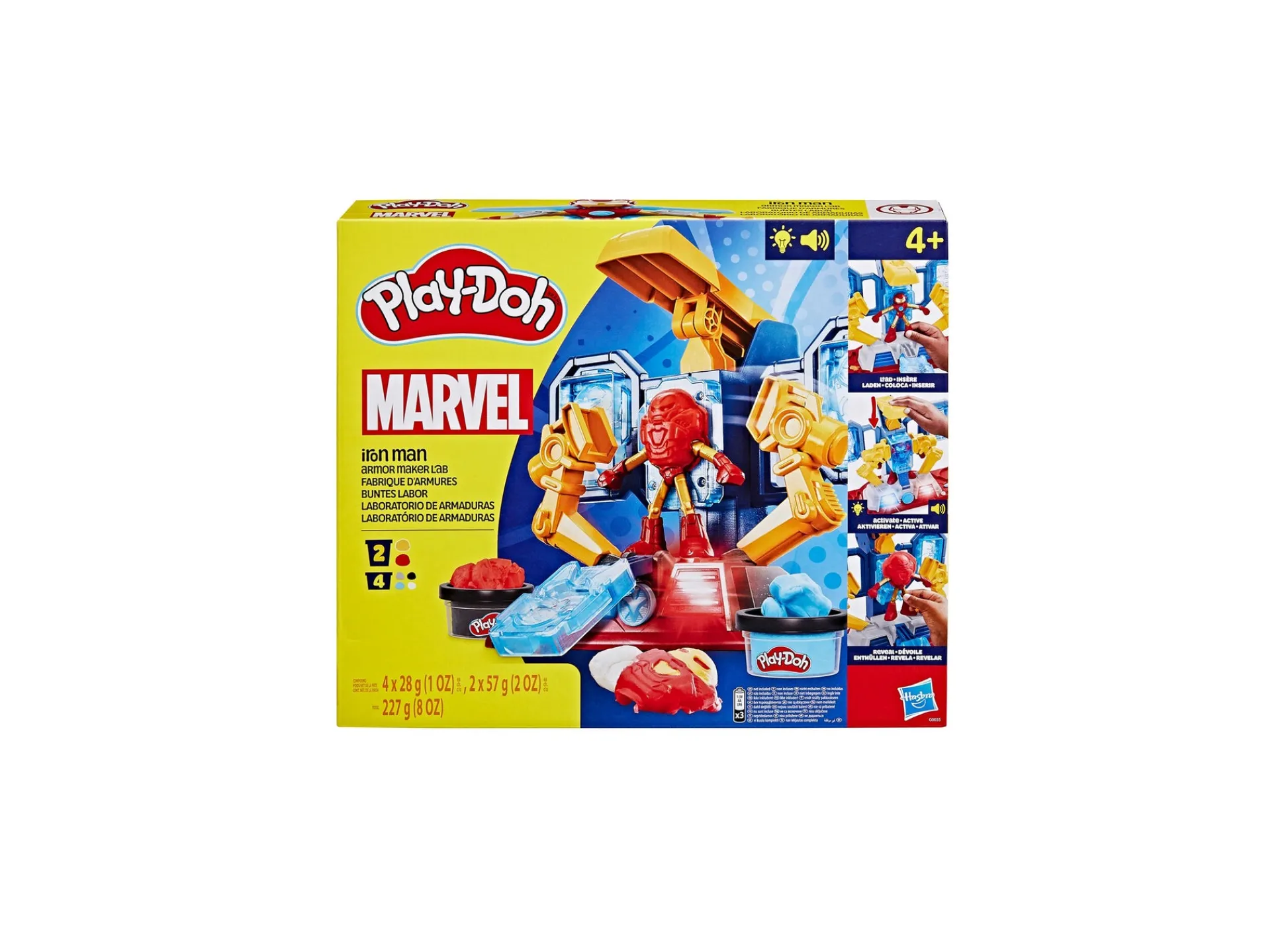 Macy's - Supplier Hasbro Play-Doh Marvel Iron Man Armor Maker Action Playset* Playsets & Vehicles|Marvel