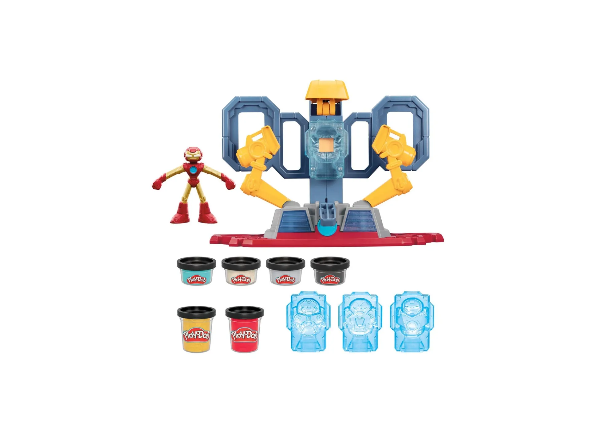 Macy's - Supplier Hasbro Play-Doh Marvel Iron Man Armor Maker Action Playset* Playsets & Vehicles|Marvel