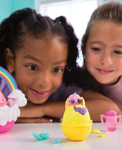 Macy's - Supplier Hatchimals Alive Neon Rainbow Spring Basket Interactive Playset* Interactive Dolls & Pets|Stuffed Animals & Plush Toys