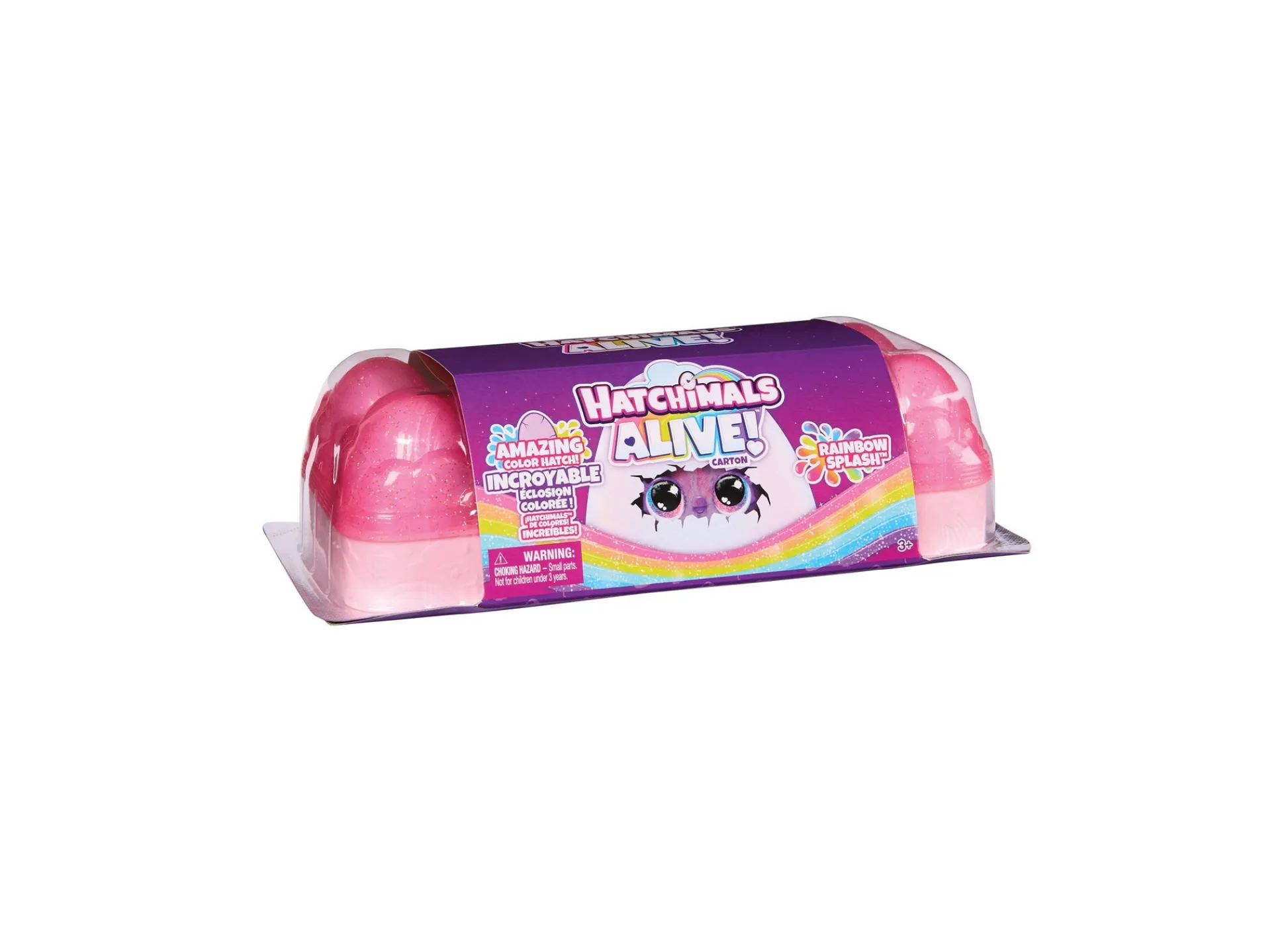 Macy's - Supplier Hatchimals Alive Rainbow Splash Egg Magical Hatch Carton* Miniature & Collectible Dolls|Stuffed Animals & Plush Toys