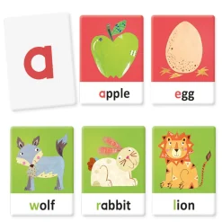 Educators Resource Headu Montessori Flashcards - Tactile & Phonics Alphabet Learning Set* Preschool Education Toys & Activities