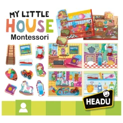 Educators Resource Headu Montessori My Little House - Interactive Learning Toy* Preschool Education Toys & Activities