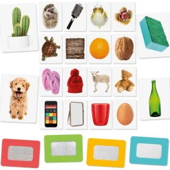 Educators Resource Headu Montessori Touch & Feel Flashcards - Sensory Exploration Toy* Preschool Education Toys & Activities