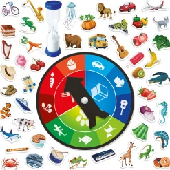 Educators Resource Headu Observaction - Color Clash Spin & Spot Game* Role-Playing Games|Board Games