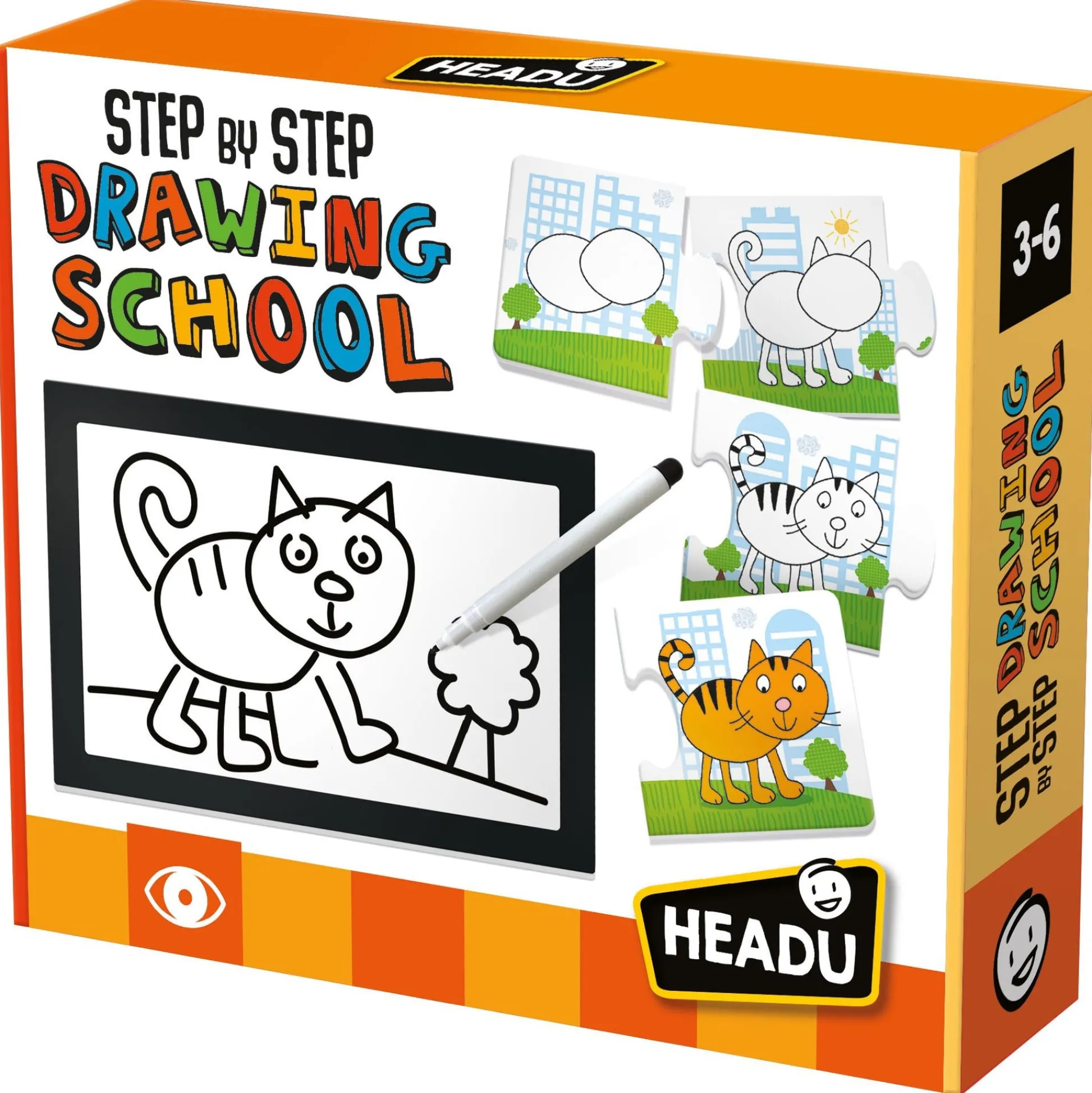 Educators Resource Headu Step by Step Drawing School - Animal Artistry Kit* Drawing, Color & Painting