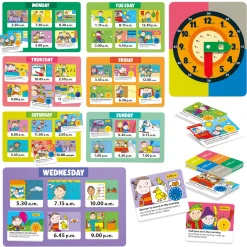 Educators Resource Headu What Time Is It - Interactive Learning Clock Game* Math Toys|Math, Counting & Time